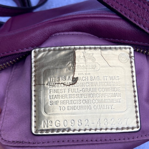 Coach Women's Plum Crossbody Bag - Picture 7 of 12